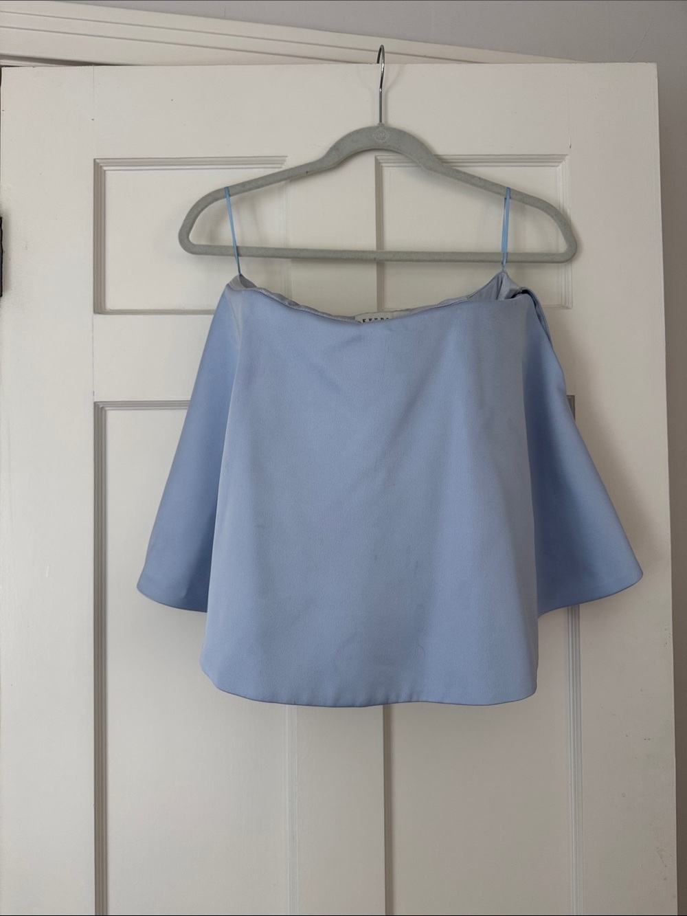 Keepsake the label Strapless Light Blue Top